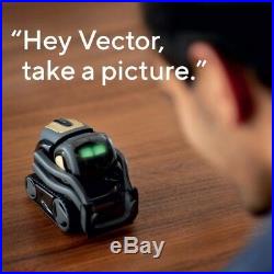 Vector Robot Fun Small Toys Home Adult Speakers Indoor Boys Girls Black Anki New