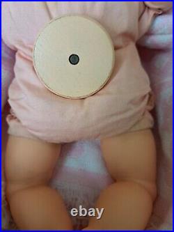 Vintage 1960's 14 OTT-14 Ideal Toy Co. Thumbelina Baby Doll Working