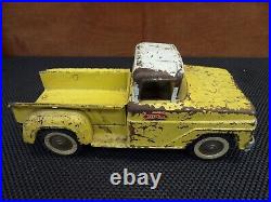Vintage 1962 Tonka Toys / Rare Yellow / Pick Up / All Original c-4