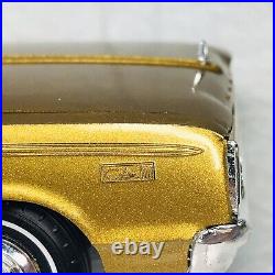 Vintage 1965 DODGE CUSTOM 880 CONVERTABLE Dealer Promo Car Model Rare GOLD FLAKE