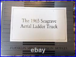 Vintage 1965 SEAGRAVE Fire Engine Aerial Ladder Truck. Model 800-KT