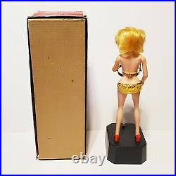 Vintage 1969 Poynter Go-Go Girl Drink Mixer Battery Operated with Orig Box WORKS