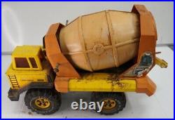 Vintage 1984-1989 Tonka Turbo-Diesel Cement Mixer Truck (1063) Rare