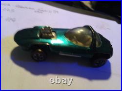 Vintage HOT WHEELS CAR REDLINE SILHOUETTE Green. 1967 Beautiful Condition