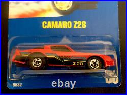 Vintage Hot Wheels 1982 Red Camaro Z28 164 #33 Rare Speed Points 10. New