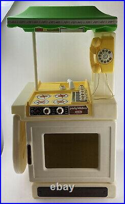 Vintage Little Tikes Party Kitchen 1982 Rotary Phone RARE Excellent