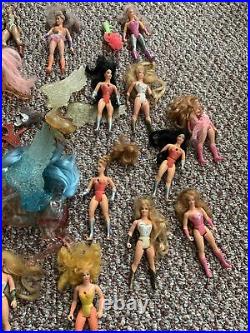 Vintage She-ra Princess of Power Golden Girl Dolls, horses and Accessories Lot