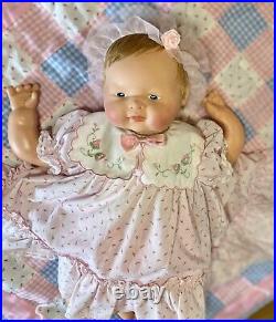 Vogue BABY DEAR Look Alike Baby Doll 18 Completely Restored 1960's SO CUTE