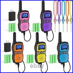 Walkie Talkies for Kids Adults 5 Pack Toys for 4 12 Year Old Boys Girls
