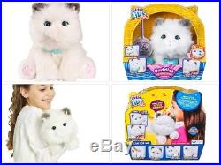 White kitten Cat toys for girls Kids interactive Girl interactive kitty Toy