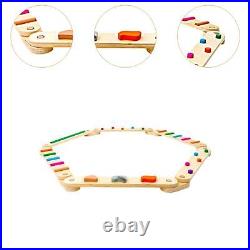 Wooden Balance Beam Montessori Balance Toy for Children Kids Boys Girls