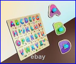 Wooden Learning Educational Board for Kids, Toys for 2 Years Old Boys & girls