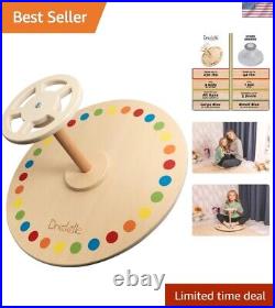 Wooden Spinner Seat Sit and Spin Bigger Size Classic Spinning Activity