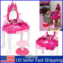 XMAS Gift for 5/6 Year Old Make Up Vanity Set Kit for Little Girl Pretend Toy