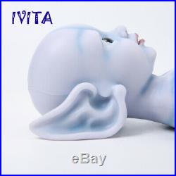 Xmas Gifts 46cm Full Body Silicone Reborn Dolls Newborn Avatar Baby Girls Toys