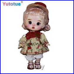 Yutotue Cute 15cm Height Girl Toddler Doll Toy Children Gift Eyeballs can Move