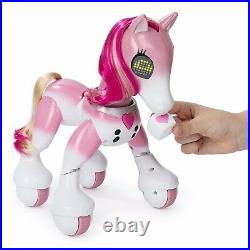 Zoomer Pink Show Pony Lights Horse Ages 5+ New Toy Girls Boys Play Brush Little